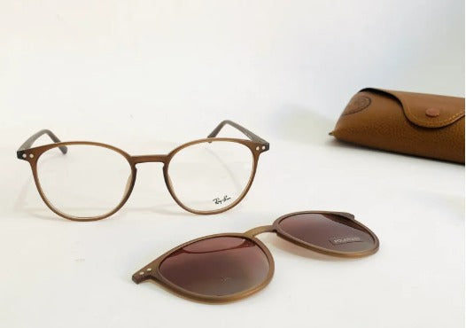 2 in 1 Clip On Eye Glasses RX-7094