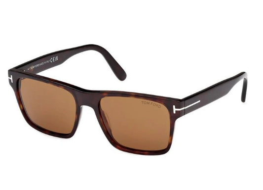 Calder Brown Square Men's Sunglasses FT1205