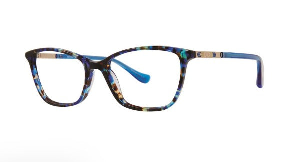 Kensie BREATHTAKING Blue Tortoise Eye Glasses For Women