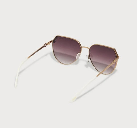 QUAY - MAIN CHARACTER - Sunglasses - Rose Gold- For Women