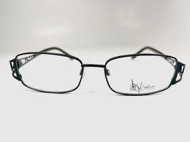 New Roberto Steffani Black Eyeglasses Foe Men - Women