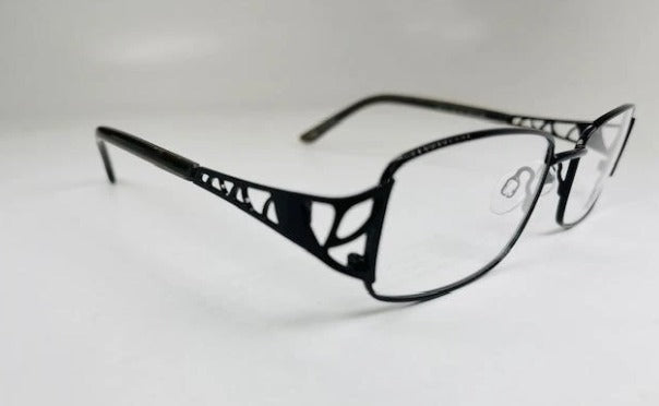 New Roberto Steffani Black Eyeglasses Foe Men - Women