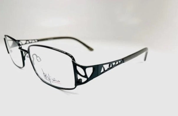 New Roberto Steffani Black Eyeglasses Foe Men - Women