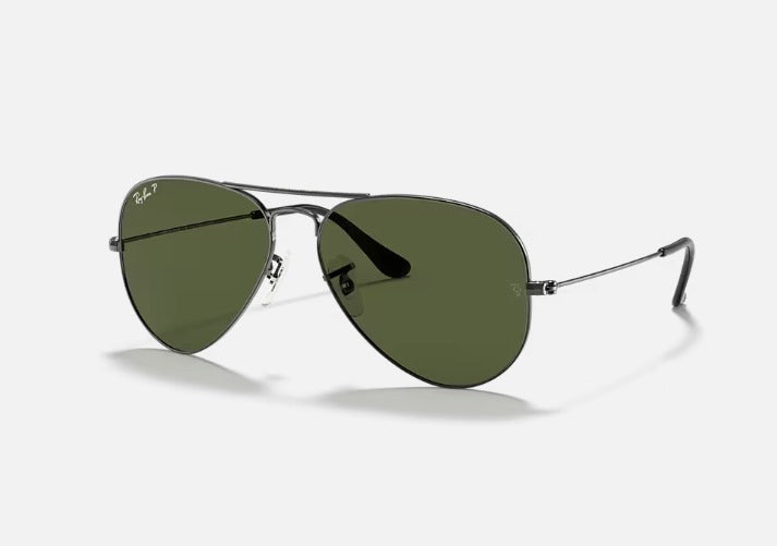 Aviator - Metal - Medium - Unisex - Sunglasses (Glass)