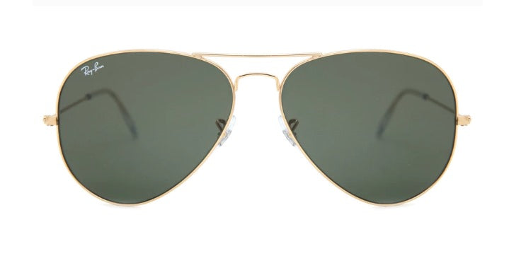 Aviator - Metal - Medium - Unisex - Sunglasses (Glass)