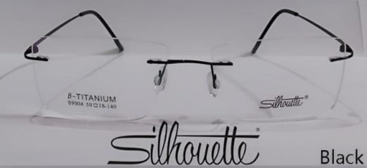 Rimless Thin Metal Medium Men/Women Eyeglasses