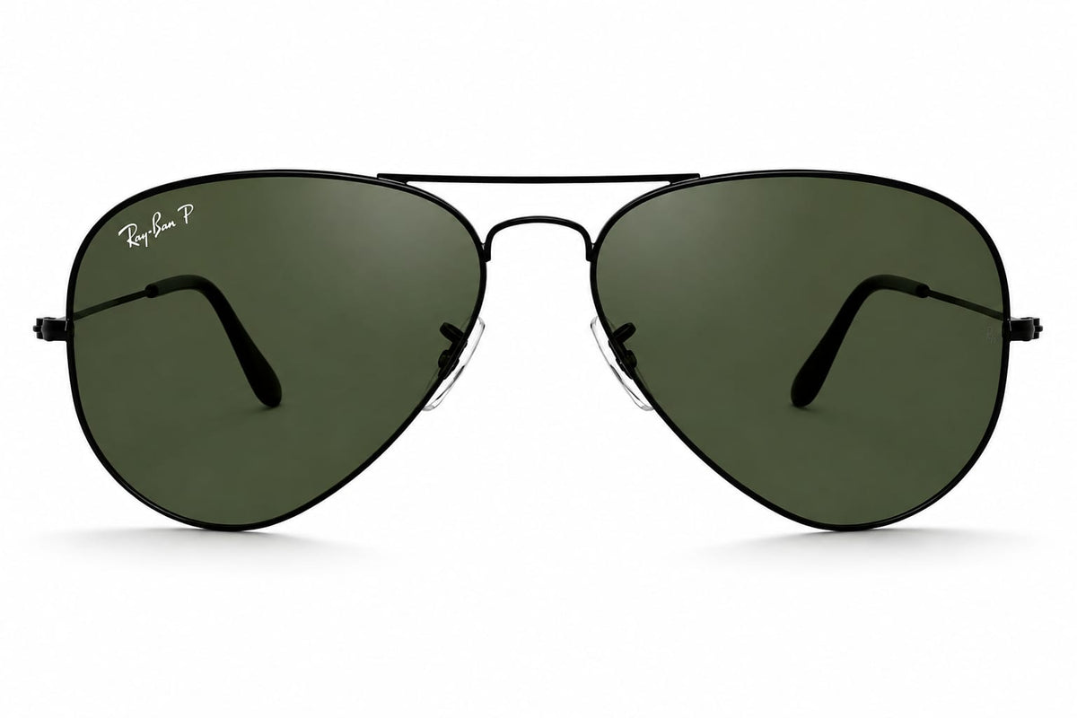 Aviator - Metal - Unisex - Sunglasses (Glass)