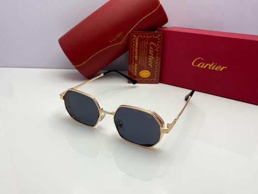 Geometric Metal Fashion Unisex Sunglasses