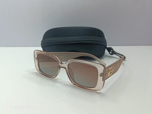 Translucent Rectangle Sun Glasses For Women