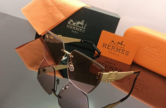 Gradient High End Women RimLess Sun Glasses