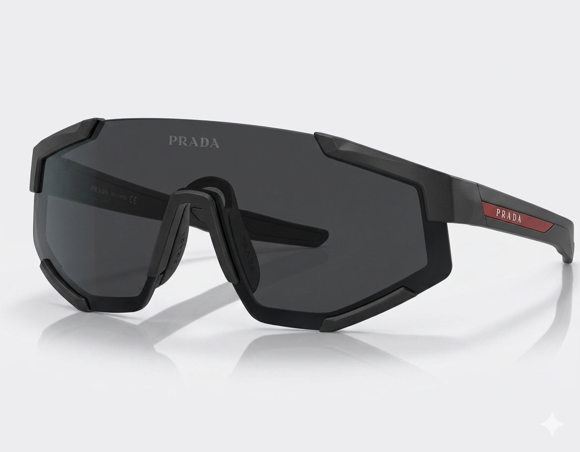 Linea Rossa Wrap Around Mask Sun Glasses