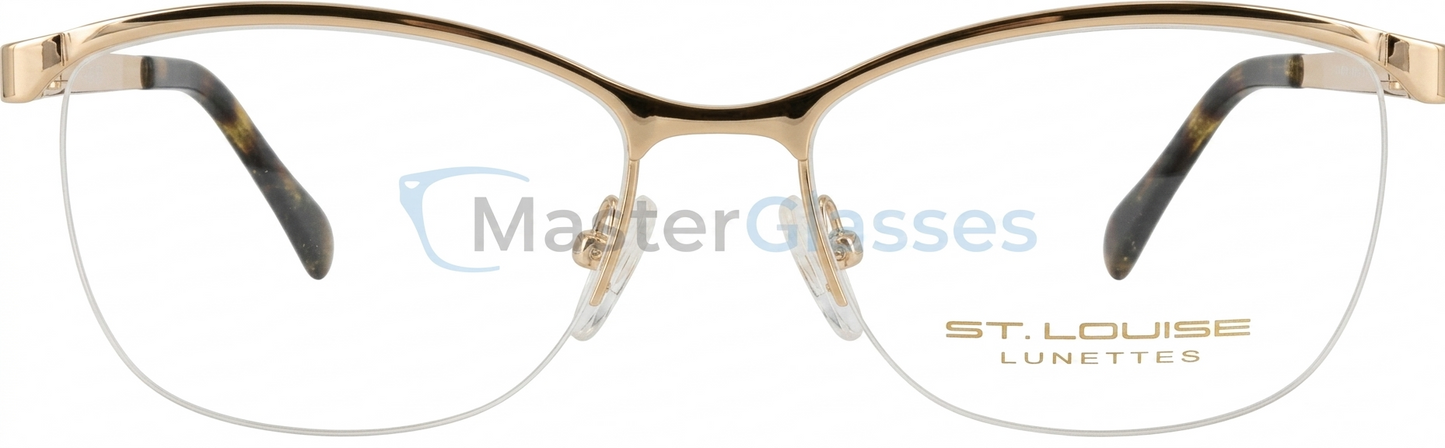 St. Louise SR1234 C02 Uni Sex Half Rim Less Eye Glasses