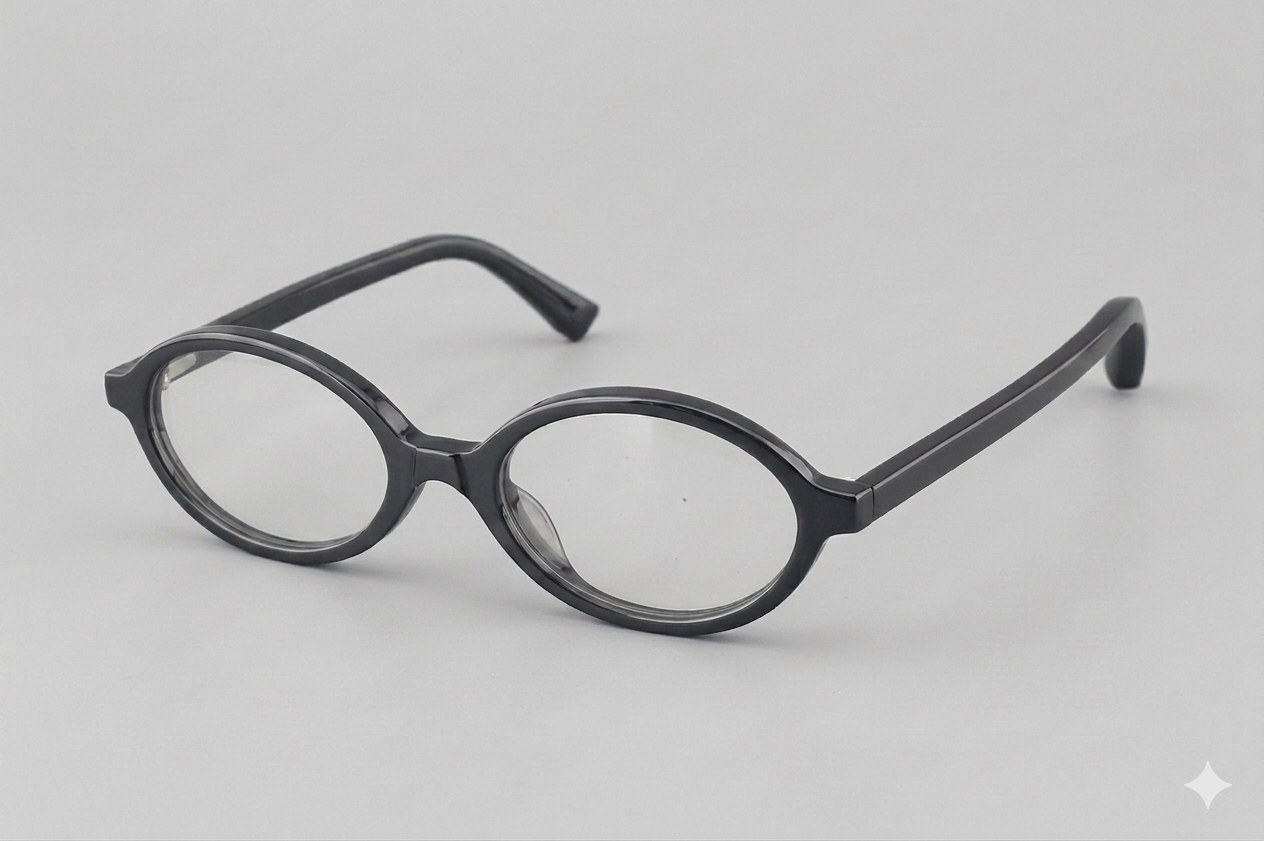 Miu Miu Style Oval Acetate Optical Frame