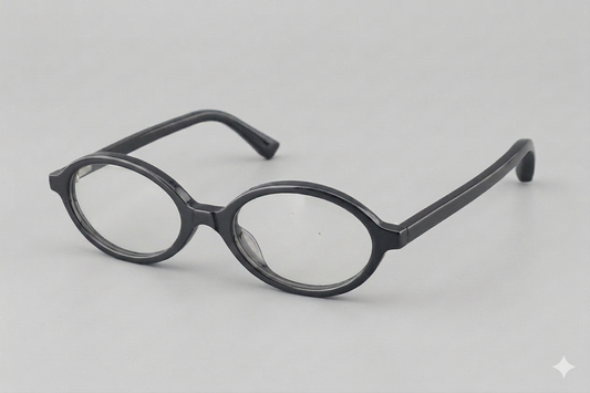 Miu Miu Style Oval Acetate Optical Frame