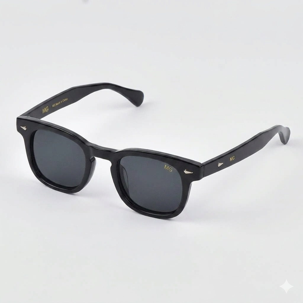 Retro Square Sun Glasses