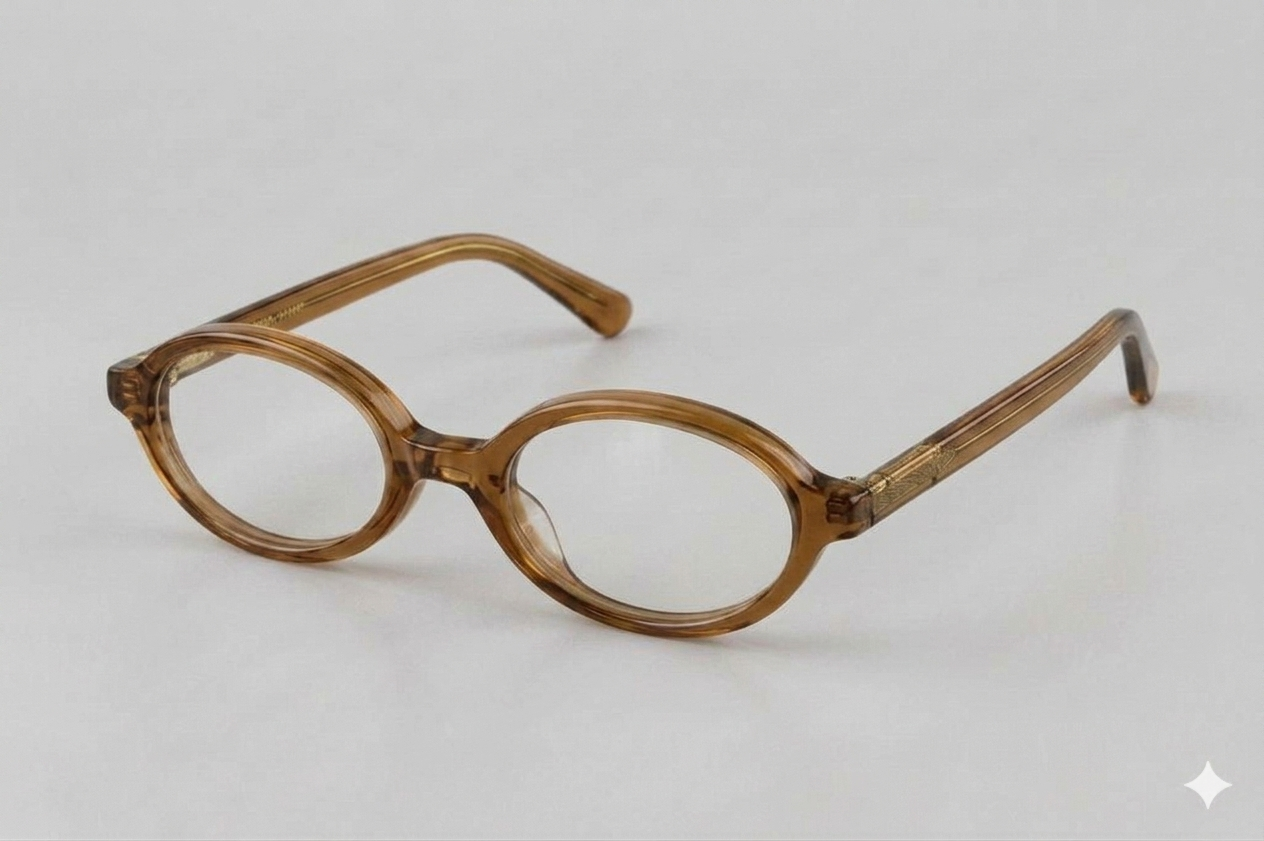 Miu Miu Style Oval Acetate Optical Frame