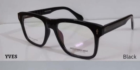 Vintage Square Thick Eye Glasses