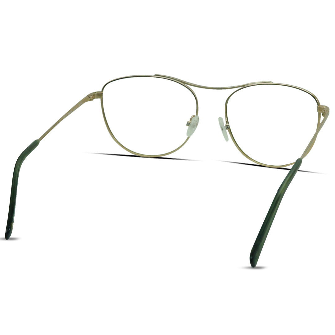 Cat Eye Metal Medium Classic Women's Eyeglasses