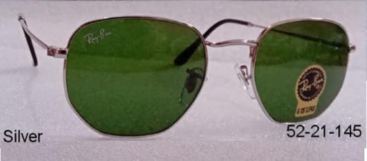 Metal Hexagonal Sunglass (Glass Lens)