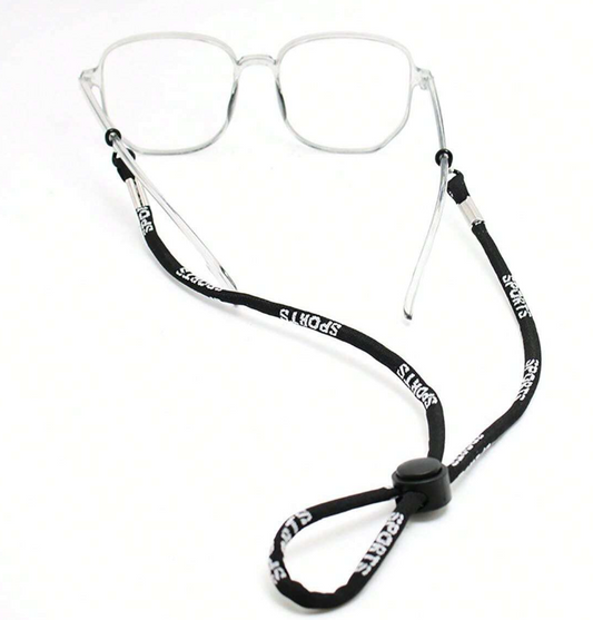 Adjustable Sports Glasses Strap, Outdoor Running, Anti Lost Neck Cord